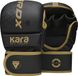 RDX Sports F6 Kara MMA Bokshandschoenen Kunstleer Goud L/XL
