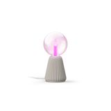 Philips Hue Philips Lightguide Bolvormige Lamp (g125) + 3d-geprinte Kegelvormige Lampvoet (zandkleur)