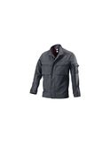 BP Slijtvaste Werkjas 1787-555 Herenjas Katoen/Polyester Wit/Donkergrijs Maat 60-62