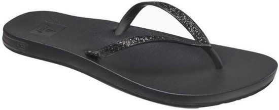 Ree, F. Cushion Bounce Stargazer zwart slippers dames