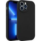 Ceezs iPhone 13 Pro Max siliconen TPU hoesje (zwart)