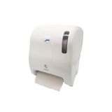 Jofel AG60000, automatische papierdispenser, continue spoel, gemaakt van wit ABS, papier 220 mm breed, 200 mm doorn