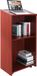 Vevor Sta-Bureau Lessenaar 60 X 36 X 120 Cm, Podiumstandaard met Breed Leesoppervlak En Opbergplank, Sta-Bureau voor Kerk, Kantoor, School, Zwart Podium 30 Kg Draagvermogen Bruin