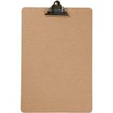 Klembord, MDF Klembord, A4 21x34 cm, 3 mm dik