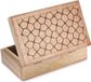 Merkloos / Sans marque Shenzhen Haorui Industrial Technology Co., Ltd. Decoratieve houten juwelendoos stenen ontwerp - handgemaakt multifunctionele opslagorganisator - schatkist voor sieraden en snuisterijen - ideaal voor geschenken