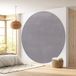 LUMALÉA Papier Peint Rond / Cercle - Couleur Tendance - 643 - Diamètre 70 Cm