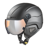 CP Camurai skihelm noir - visière miroir simple