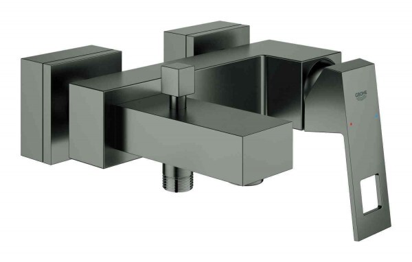 GROHE Thermostaatkraan Bad Eurocube Brushed Hard Graphite