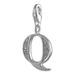 Melina Dames-bedel hanger letter Q 925 sterling zilver 1800943