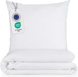 Blumtal Dekbedovertrek met Kussensloop - Anti-Allergisch - Tegen huisstofmijt - 260 x 240 cm - 2 Kussenslopen 65 x 65 cm - Wit