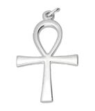 MOOYE ® - Collectie Zilveren Ankh ketting hanger XL