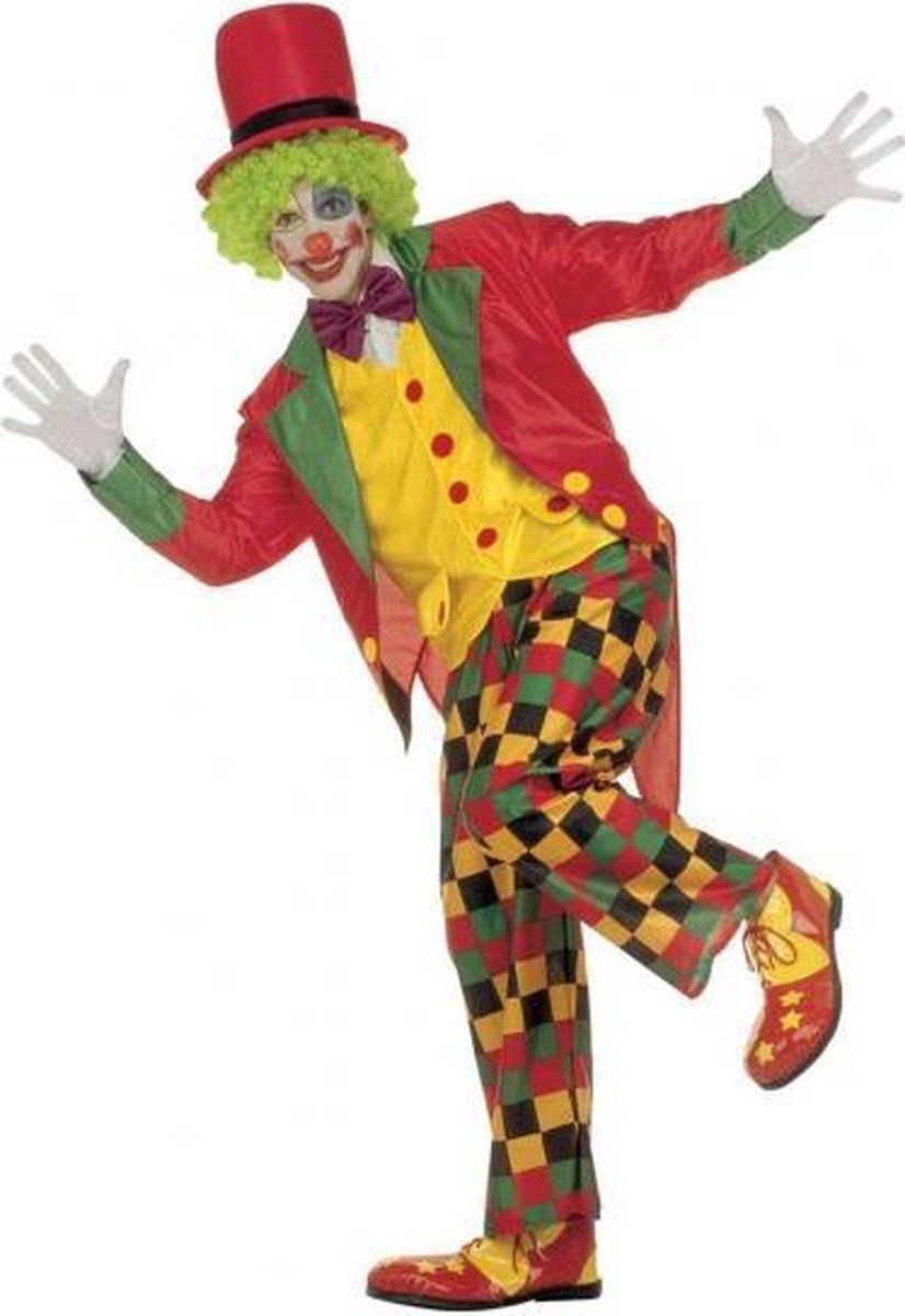 Fun & Feest party gadgets Clowns outfit voor volwassenen 54 (xl)