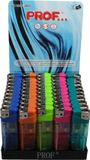 Prof Lighter Transparent Push-button Assorted Refillable Plastic