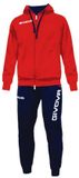 Givova King Trainingspak Rood/Blauw S