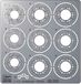 Hasegawa 1/12 Photo Etch Parts for Kawasaki Kr250 21736
