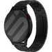 Strap-it Xiaomi Bracelet titane granulé (boucle plate) (noir)
