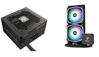 ENERMAX Marblebron II 850 Watt modulaire 3.1 ATX Gaming voeding 80PLUS Bronze & AQUAFUSION II 240 mm ARGB CPU waterkoeling met digitale display bundel; EMB850-AQFA240