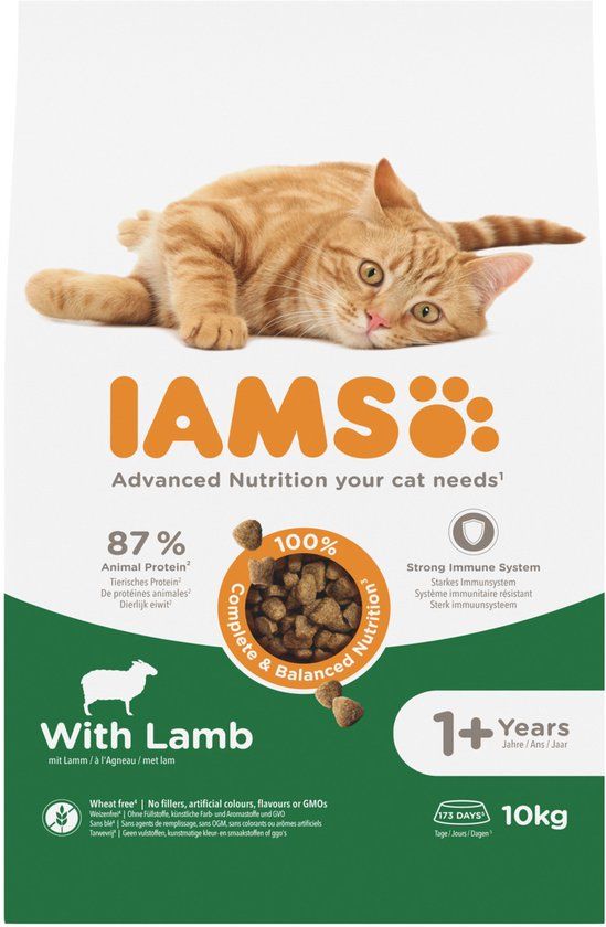 Iams Cat Adult - Lamb - 10 kg