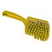Maya Professional Tools 90548-4 steelborstel met bevestigingssysteem, hars, harde borstelharen, FBK/levensmiddelhygiëne, 275 mm x 70 mm, geel