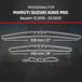 HEYNER® Essuie-glace pour MARUTI SUZUKI IGNIS 12.2016 - 03.2020, HYBRID Balai d'essuie-glace plat, Aérodynamique & Flexible, Revêtement Nanographite