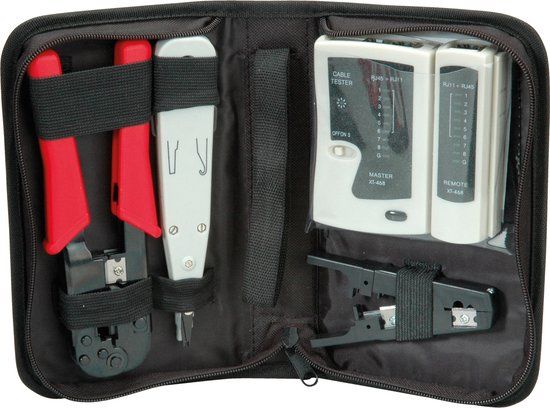 VALUE netwerktoolset, 4 stuks.