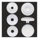 Prym Prym plastic wit (29 mm) dekknoppen - 1 Stuk