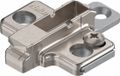 Blum plaque de montage en croix 3mm épaissie, pour vis Euro