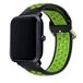 Amazfit Zwart/Groen Rubberen Universele Armband 20mm