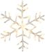 EGLO LED raamdecoratie hangend Antarctica, hangdecoratie sneeuwvlok