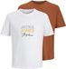 JACK&JONES T-shirt 2-pack JORCANGGU TEE SS CREW NECK 2PK MP JNR