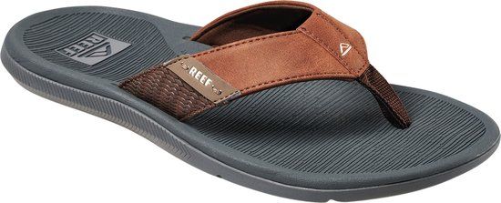 Reef Santa Ana Heren Slippers - Grijs - Lichtbruin