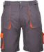 Portwest Texo Contrast Korte Broek TX14 - Grijs - L