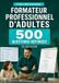 Titre BoD Titre professionnel formateur professionnel d'adultes: 500 questions-réponses et fiches de révision