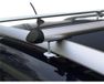 Menabo Raven | Porte-bagages de toit pour Mitsubishi - Galant Station Wagon 1996-2003 - Aluminium - Longueur 130 cm - Capacité de charge 60 kg - Jeu de 2