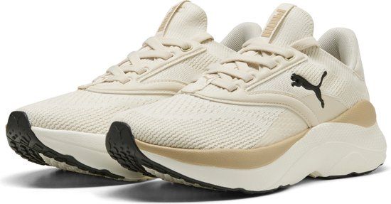 PUMA Softride Mayve Wn's Women's Running Shoes - Alpine Snow-Warm White-PUMA Black - Size 40