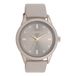 OOZOO Timepieces - Taupe OOZOO horloge met taupe leren band - C11287