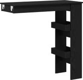 Table murale 102 x 45 x 103,5 cm Bois traité Chêne noir