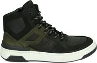 Trackstyle BENJI Baskets basses Noir Cuir Nubuck Caoutchouc Enfants Hommes