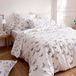 Tradilinge Housse de couette percale coton 80 fils motif papillon 260x240 cm