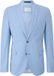 s.Oliver - Heren - S.OPURE - Slim Fit Blazer - Hemelsblauw - Polyester
