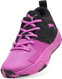 Puma Unisex Court Pro 3 Mid Basketbalschoenen 313830-05 Black-Electric Orchid