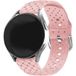 Strap-it Samsung Galaxy Watch 6 - 40mm gevlochten siliconen bandje (roze)