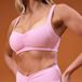 MyProtein MP Dames Tempo Scrunch Minimale Sport-bh - Cosmo Roze - M