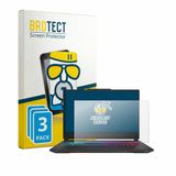 BROTECT - Screenprotector voor MSI Cyborg 15 A13V - Folie Beschermfolie Beschermglas matte 3 Stuks