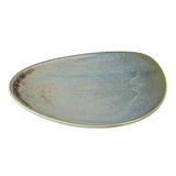 Nisbets Olympia Ember Blauw Driehoek Plaat - 250x207mm 10" (Doos 6)