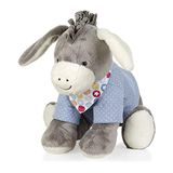 Sterntaler Speeldier sterretjes Emmi, voor baby's vanaf de geboorte, 37 cm, grijs/lichtblauw, 3022000, L
