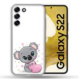 Beschermhoes Samsung Galaxy S22 Beschermhoes met Koala C? ur motief