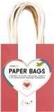 Folia Papieren draagtassen CLASSIC, maat L, diverse kleuren