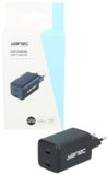 Yanec Compacte GaN lader USB-C 65W - Zwart