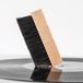 Antistatische borstel voor vinylplaten van hout